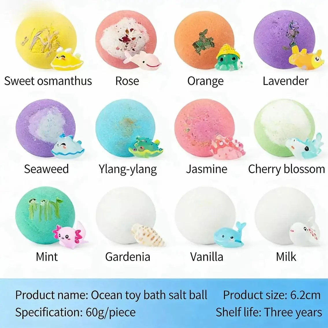 Kids Bath Bombs With Surprise Animal Toys Inside – Natural, Mega Bubb… – ❤️ All