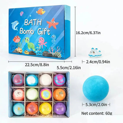 Kids Bath Bombs With Surprise Animal Toys Inside – Natural, Mega Bubb… – ❤️ All