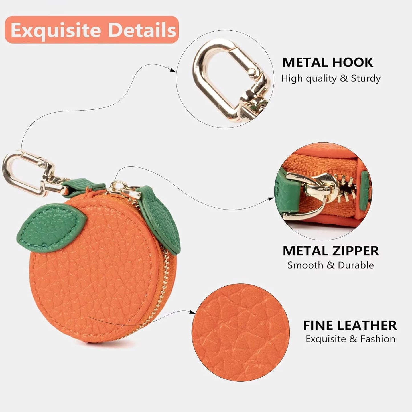 Fruit Mini Coin Purse Bag Charm – Fruit Mini | Coin Purse | Everyday … – ⚡