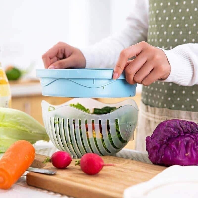 Fruit & Vegetable Cutter Bowl – Fruit Vegetable | Cutter Bowl | Every… – 🥗