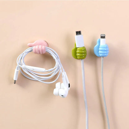 Thumbs Up Self-adhesive Wall Hook – Nano Tape, No Damage | Cable, Tow… – 🎁 It’s