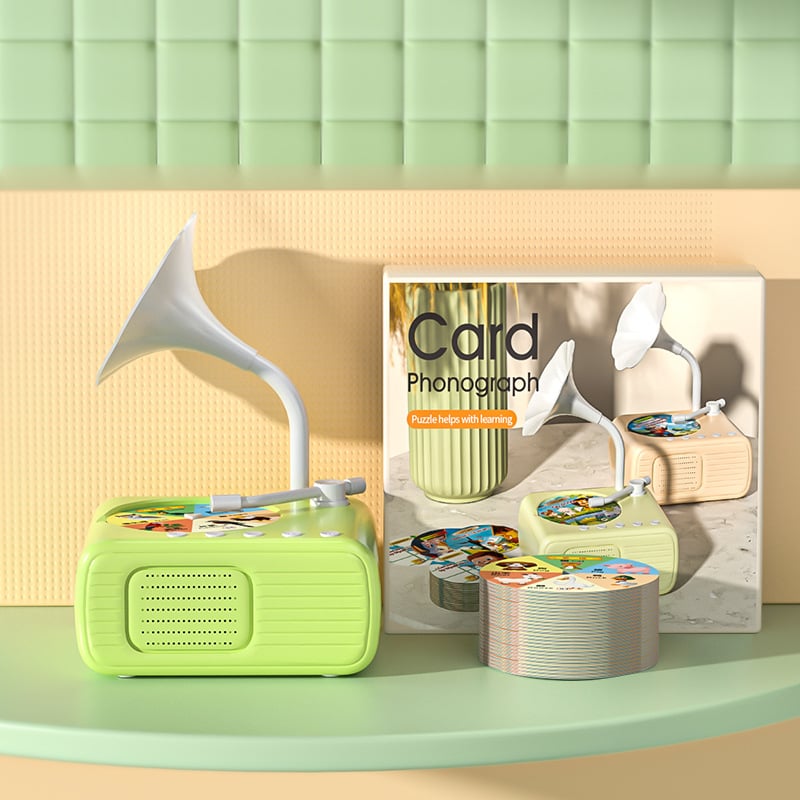 Kids Phonograph Story Machine With 99 Cards – Kids Phonograph | Story… – 🎶