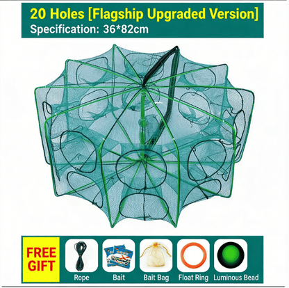 Magic Foldable Fishing Trap Net – Magic Foldable | Fishing Trap | Eve… – 🎣 The