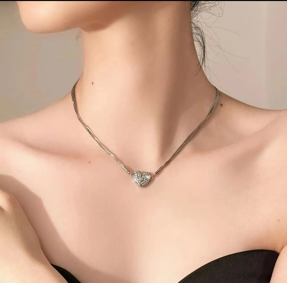 Magnetic Love Patchwork Necklace – Magnetic Love | Patchwork Necklace… – ❤️