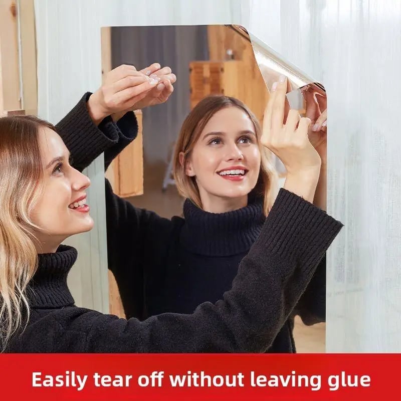 Self-adhesive Mirror Sticker With Backing Tape – Self-adhesive Mirror… –