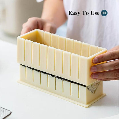 Diy Sushi Maker Set – Easy Home Sushi Mold Kit | Love, Round & Square… – 🛡️