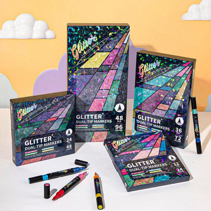 Glitter Effect Brush Markers – Glitter Effect | Brush Markers | Every… – ✨