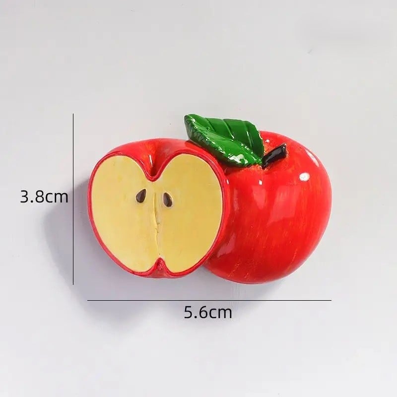 Cute 3d Fruit Fridge Magnets – Cute Fruit | Fridge Magnets | Everyday… – 🔹 3d