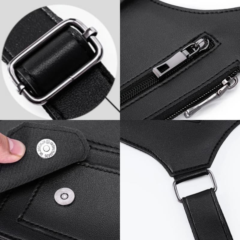 Premium Leather Adjustable Underarm Shoulder Bag For Men & Women – Pr… – 🔹