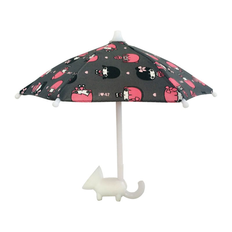 Cute Phone Umbrella With Suction Cup Stand – Anti-glare, Rainproof, P… – ✨ The