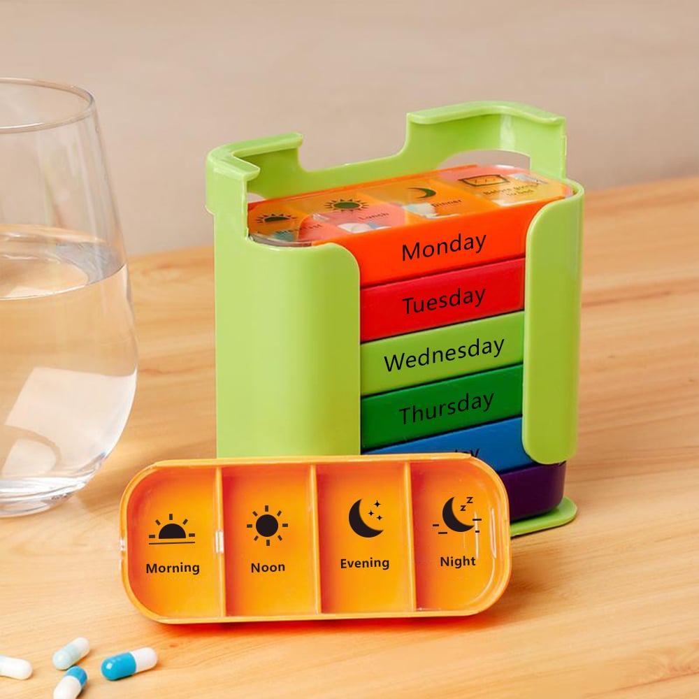 Stay On Track - ✨7-day Medication Organizer - For Effortless Health M… – 🔹 Stay