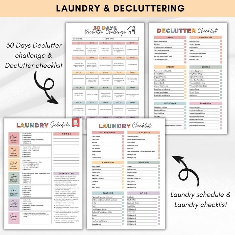 Adhd Cleaning & Organizing Toolkit - Chore Planner – Adhd Cleaning | … – ❤️tips:
