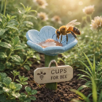Flower-shaped Bee Watering Station – Flower-shaped Watering | Station… – Don't