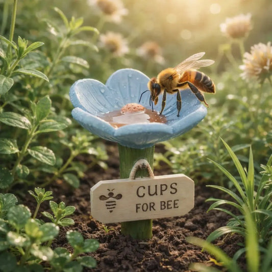 Flower-shaped Bee Watering Station – Flower-shaped Watering | Station… – Don't
