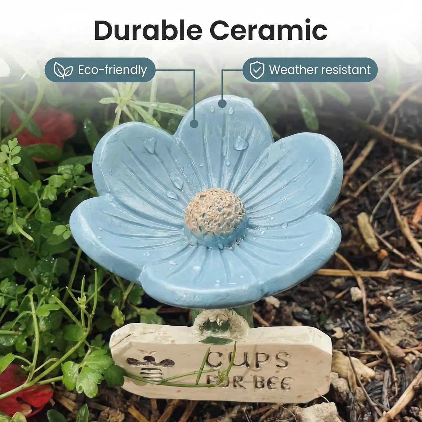 Flower-shaped Bee Watering Station – Flower-shaped Watering | Station… – Don't