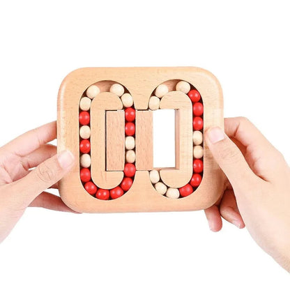 Rotating Magic Bean Fidget Puzzle Toy – Wooden Brain Teaser | Stress … – 🆕 Get