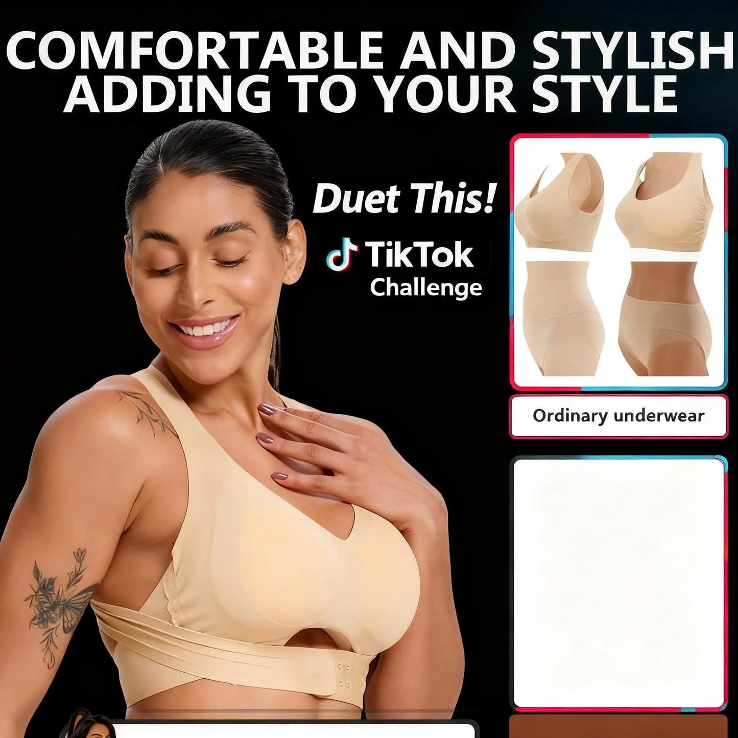 Soft Wireless Training Bra 🧘‍♀️ – Soft Wireless | Training 🧘‍♀️ | E… – Back
