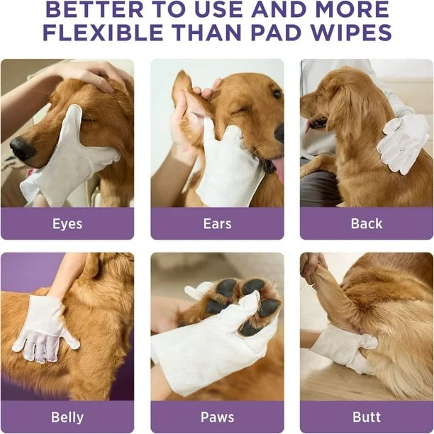 Summer Solstice Flash Sale!🔥odor-removing Pet Grooming Gloves – Summ… – Fast &