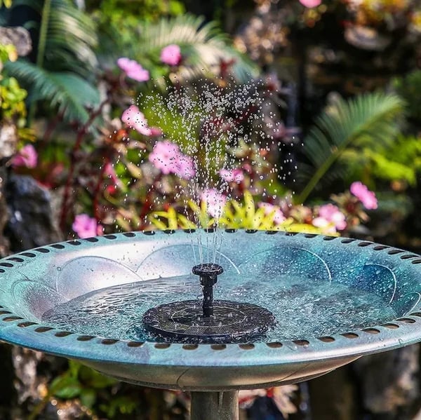 Solar Powered Garden Fountain – Solar Powered | Garden Fountain | Eve… – ☀️