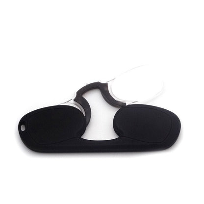 Portable Mini Nose Clip Reading Glasses – Lightweight 50g, Silicone N… – A