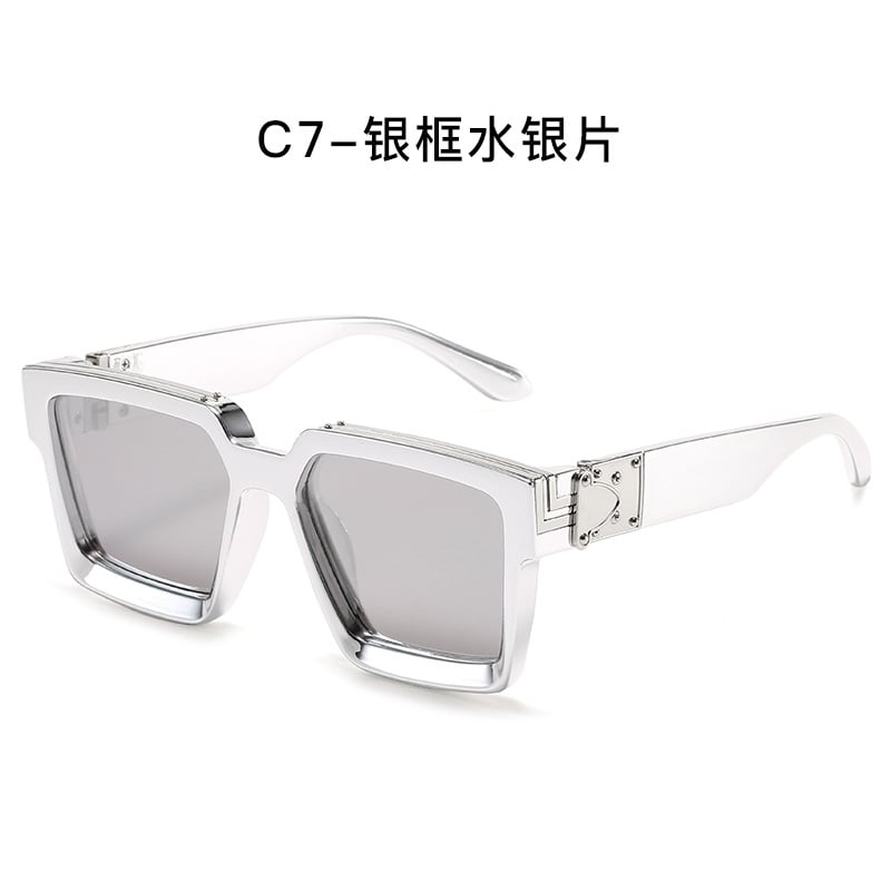 Carbon Fiber Square Sunglasses – Polarized Lenses, Aerospace-grade Li… – ✨ Born