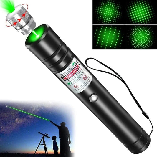 Starry Sky Laser Light Pointer – Green & Red Single-point Laser With … – 🛡️