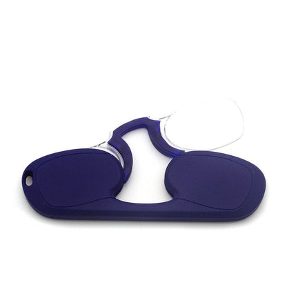 Portable Mini Nose Clip Reading Glasses – Lightweight 50g, Silicone N… – A