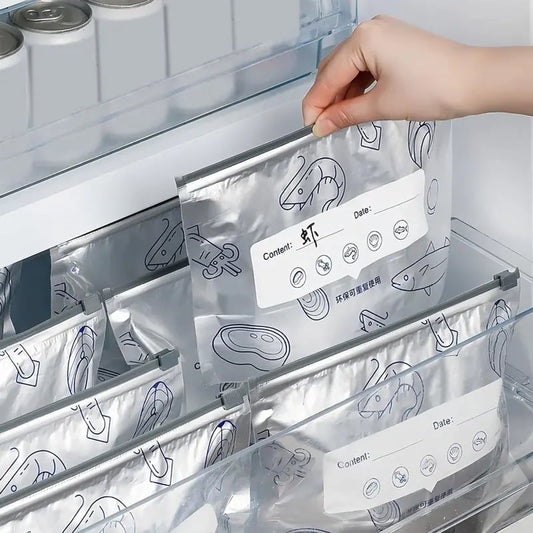 Pcs )reusable Aluminum Foil Sealable Storage Bags – (30pcs )reusab… – Reusable