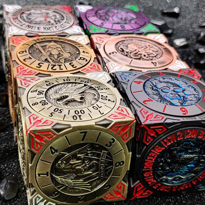In-1 Metal Dnd Fidget Spinner Dice – 7-in-1 Metal | Fidget Spinner … – 🎲 The