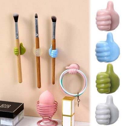 Thumbs Up Self-adhesive Wall Hook – Nano Tape, No Damage | Cable, Tow… – 🎁 It’s