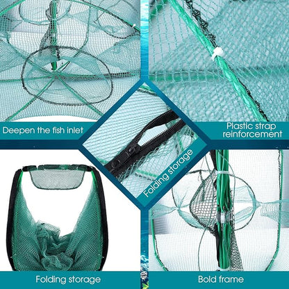 Magic Foldable Fishing Trap Net – Magic Foldable | Fishing Trap | Eve… – 🎣 The