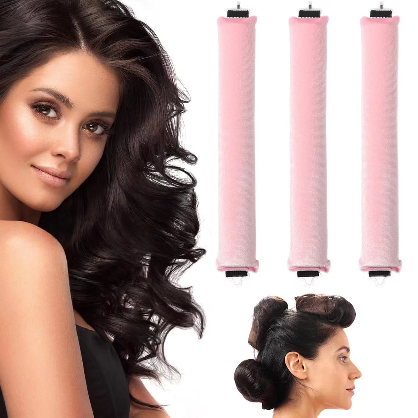 Heatless Curling Rod – Heatless Curling | Best Value | Everyday Use – ✨ Wake Up