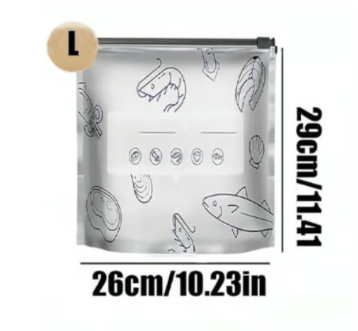 Pcs )reusable Aluminum Foil Sealable Storage Bags – (30pcs )reusab… – Reusable