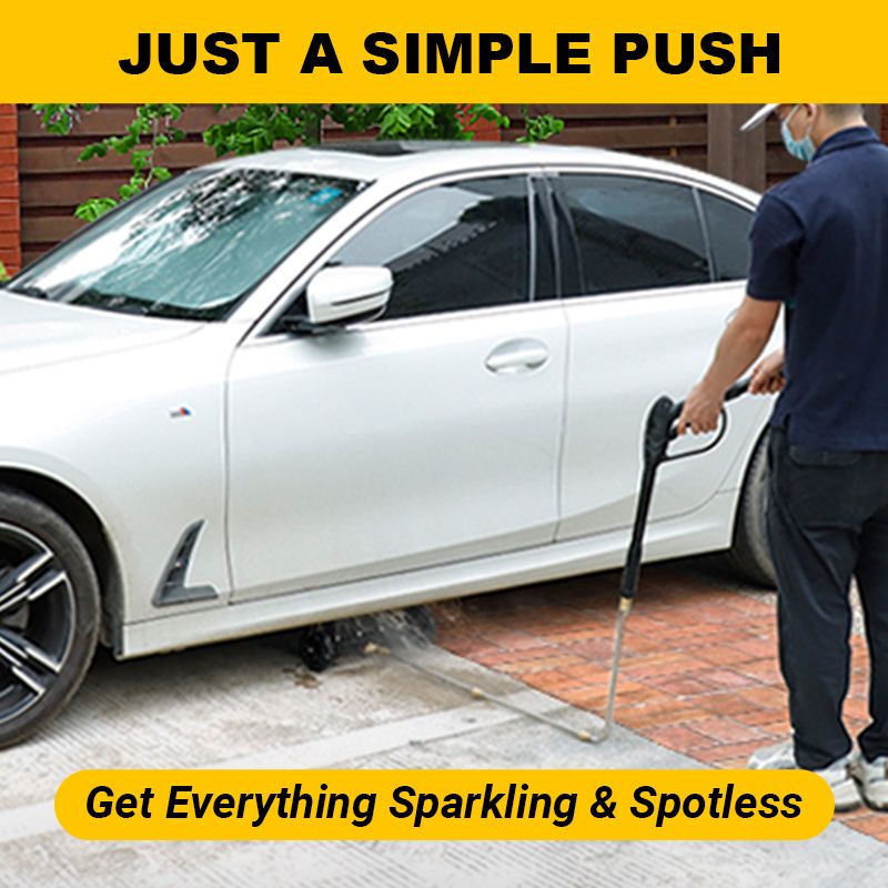 Versatile Pressure Undercarriage Cleaner Nozzle – Dual-Mode Jet, Long Hose & Paint-Safe Design 🚗💦