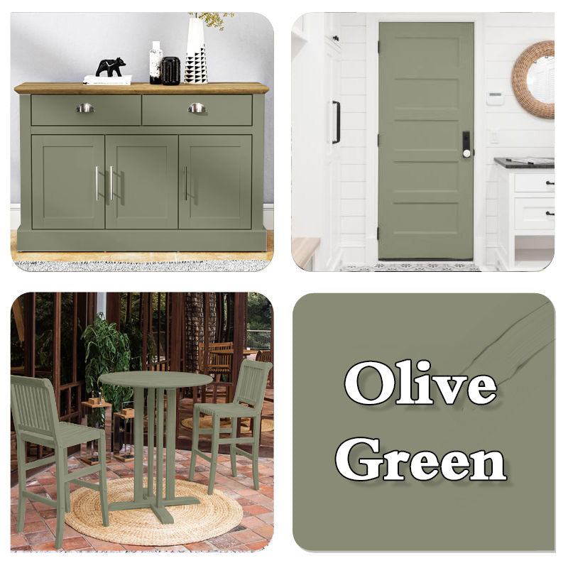🔥50% OFF! 🌿 WATER-BASED FURNITURE PAINT - Odorless & Eco-Friendly, Easy Application with No Sanding Required, Perfect for Wood Renovation 🎨🛋️