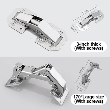 Cabinet Hinge - Easy Installation Bridge Shaped Door Hinges