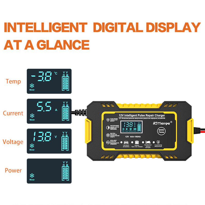 Smart Charger For Vehicle Batteries