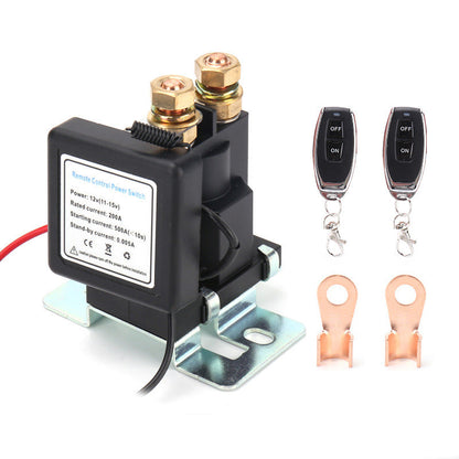 Wireless Remote Battery Disconnect Switch